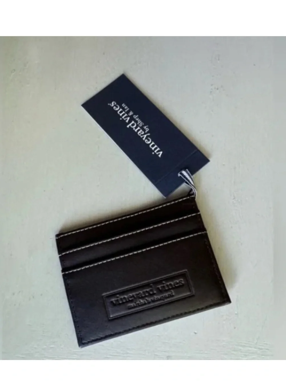 NWT vineyard vines Boathouse Card Case in Condor